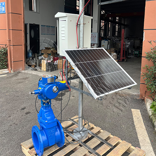 惠农皓久 Z945X-16Q免布线太阳能电动闸阀 农业灌溉 支持远程智能控制